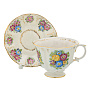 Чайный сервиз на 6 персон "Семейный". Гжель в цвете, фотография 5. Интернет-магазин ЛАВКА ПОДАРКОВ