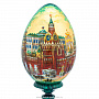 Яйцо пасхальное на подставке "Москва. Кремль", фотография 2. Интернет-магазин ЛАВКА ПОДАРКОВ