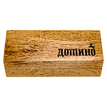 0069691 Карельская береза ДОМИНО ПОДАРОЧНОЕ, кость 200*80*60  