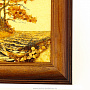Картина янтарная "Пейзаж №2" 17х20 см, фотография 3. Интернет-магазин ЛАВКА ПОДАРКОВ