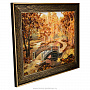 Картина янтарная "Осенний парк" 78х98 см, фотография 2. Интернет-магазин ЛАВКА ПОДАРКОВ
