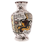  Керамика ВАЗА Подсолнух мал"КОФЕ"