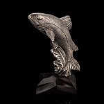 0059758  Сувенир Скульптура "ЛОСОСЬ"