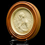 Медальон "Святой Петр" бивень мамонта, фотография 2. Интернет-магазин ЛАВКА ПОДАРКОВ
