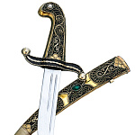 300095  Сувенирное оружие КИНЖАЛ, камни,филигрань