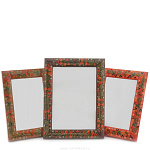 0016776/13*18см  Хохлома РАМКА ДЛЯ ФОТО 13*18см