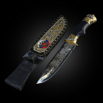 Нож сувенирный "Герб РФ". Златоуст