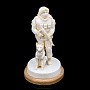 Скульптура из кости "Солдат", фотография 1. Интернет-магазин ЛАВКА ПОДАРКОВ