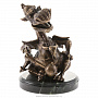 Бронзовая статуэтка "Дракон", фотография 2. Интернет-магазин ЛАВКА ПОДАРКОВ