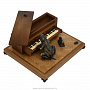 Бронзовая статуэтка "Жаба-пианистка", фотография 2. Интернет-магазин ЛАВКА ПОДАРКОВ