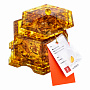 Шкатулка из янтаря "Шестигранная", фотография 3. Интернет-магазин ЛАВКА ПОДАРКОВ