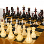Шахматный стол со стульями "Самурай" с инкрустацией из янтаря , фотография 9. Интернет-магазин ЛАВКА ПОДАРКОВ