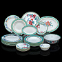 Столовый сервиз на 6 персон "Улыбка флоры". Форма Премиум. ИФЗ, фотография 1. Интернет-магазин ЛАВКА ПОДАРКОВ
