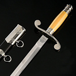 0049544 Златоуст Кортик Генеральский (никель) KRM - 2484