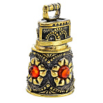 0047073/1904.2 Сувенир Наперсток Ажурный с утюгом Сувенир (коньячный)