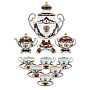 Самовар фарфоровый 7 л с сервизом на 6 персон "Герб РФ", фотография 10. Интернет-магазин ЛАВКА ПОДАРКОВ