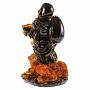 Статуэтка из янтаря "Будда", фотография 5. Интернет-магазин ЛАВКА ПОДАРКОВ