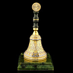 0046997/3711/19*7,5см Златоуст КОЛОКОЛЬЧИК"Нефритовый" SUV 3711