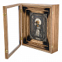 Икона в киоте "Серафим Саровский" 38х43 см, фотография 2. Интернет-магазин ЛАВКА ПОДАРКОВ