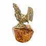 Статуэтка с янтарем "Тетерев", фотография 1. Интернет-магазин ЛАВКА ПОДАРКОВ