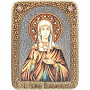 Икона деревянная подарочная "Святая Емилия Кесайрийская" 15 х 20 см, фотография 1. Интернет-магазин ЛАВКА ПОДАРКОВ