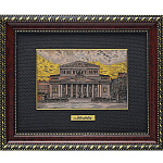  /30*40см Офорт цветной  " Москва. Большой Театр"