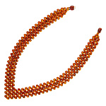 0063293/30-20,2 Янтарь натуральный Колье а/гр в ассортименте