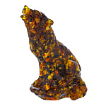 Статуэтка из янтаря "Волк"