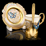 0063001Златоуст КОФЕЙНАЯ ПАРА  "Бабочка" в ПУ