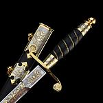 22681 Златоуст КОРТИК МОРСКОЙ РФ(золото) KRM-GRF