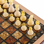 Шахматы с инкрустацией и фигурами из янтаря 34х34 см, фотография 12. Интернет-магазин ЛАВКА ПОДАРКОВ