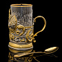 Подстаканник "Корона Российской Империи". Златоуст, фотография 2. Интернет-магазин ЛАВКА ПОДАРКОВ