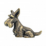 Бронзовая статуэтка "Собака Скотч-терьер", фотография 2. Интернет-магазин ЛАВКА ПОДАРКОВ