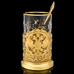 0068798 Златоуст Подстаканник " Герб РФ" 