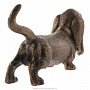 Бронзовая статуэтка "Собака Бассет", фотография 5. Интернет-магазин ЛАВКА ПОДАРКОВ