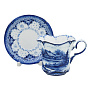 Чайный сервиз на 6 персон "Лето в деревне". Гжель, фотография 4. Интернет-магазин ЛАВКА ПОДАРКОВ