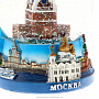 Сувенир новогодний снежный шар "Москва. Спасская башня", фотография 7. Интернет-магазин ЛАВКА ПОДАРКОВ