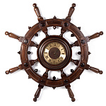  МЕТЕОСТАНЦИЯ настенная "Часы "АДМИРАЛ" Нат.дерево