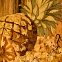 Деревянное настенное панно "Натюрморт с виноградом" 58 х 46 см, фотография 3. Интернет-магазин ЛАВКА ПОДАРКОВ