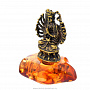Статуэтка с янтарем "Будда", фотография 1. Интернет-магазин ЛАВКА ПОДАРКОВ
