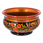 0076291 Хохлома ЧАШКА  клубника14*7,5 см