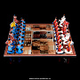 Шахматы эксклюзивные из стекла "Казачьи маневры", фотография 7. Интернет-магазин ЛАВКА ПОДАРКОВ
