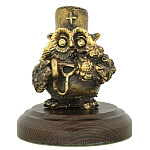 139236 Бронза Скульптура "Сова-педиатр"