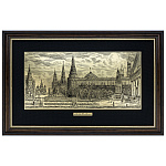 202675/44*72см Офорт черно-белый"МАНЕЖНАЯ ПЛОЩАДЬ"