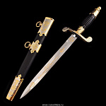 0027205 Златоуст Оружие сувенирное КОРТИК "ПОДВОДНИКА" золоченый с разделкой