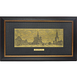 00219803/21*40/СЕРЕБРЕНИЕ Офорт черно-белый  "Старая Москва. Красная площадь" 