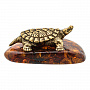 Статуэтка с янтарем "Сухопутная черепаха", фотография 3. Интернет-магазин ЛАВКА ПОДАРКОВ
