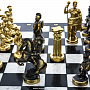 Шахматы из камня "Римские". Златоуст 37х37 см, фотография 8. Интернет-магазин ЛАВКА ПОДАРКОВ