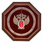 Настенные часы "Герб ФСКН РФ" 34х34 см, фотография 3. Интернет-магазин ЛАВКА ПОДАРКОВ