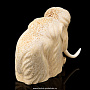 Скульптура "Мамонт" (кость кита, бивень мамонта), фотография 3. Интернет-магазин ЛАВКА ПОДАРКОВ
